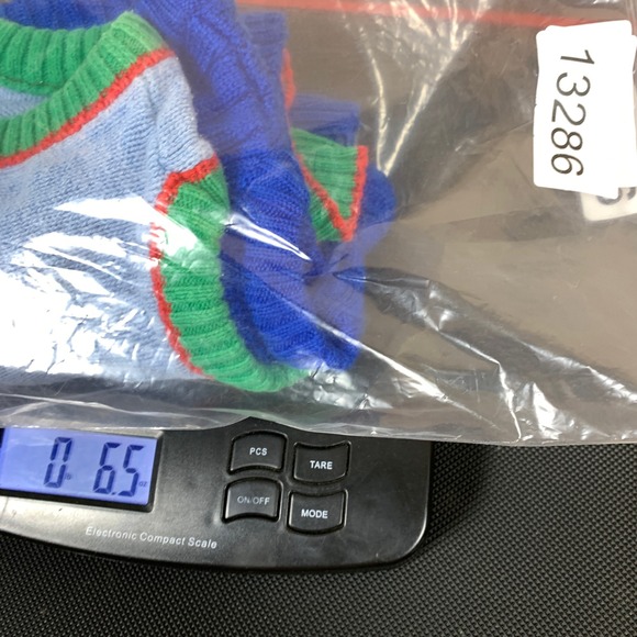 J.G. Hook Ritestrings Sweater Vest Kids 2T Blue Train Knit Vintage Lot of 2 - Picture 6 of 6